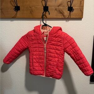 Pink Quilted Hooded Jacket Cat & Jack